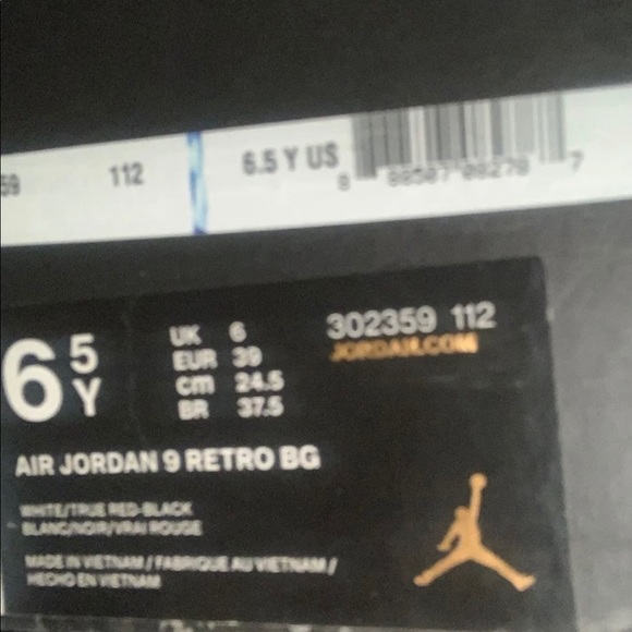 Air Jordan space jam 9’s - Picture 4 of 5